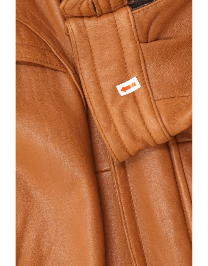 WESTBURY Herren Lederjacke EU 58 2XL Braunes Leder