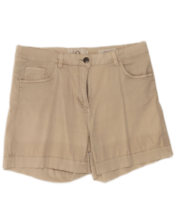 DACK'S Damen-Freizeitshorts IT 46 Large W32 Beige Baumwolle