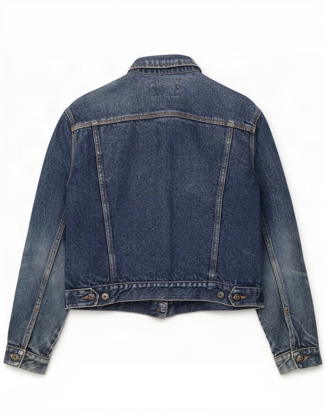 French Connection Damen Jeansjacke UK 16 Large Blaue Baumwolle