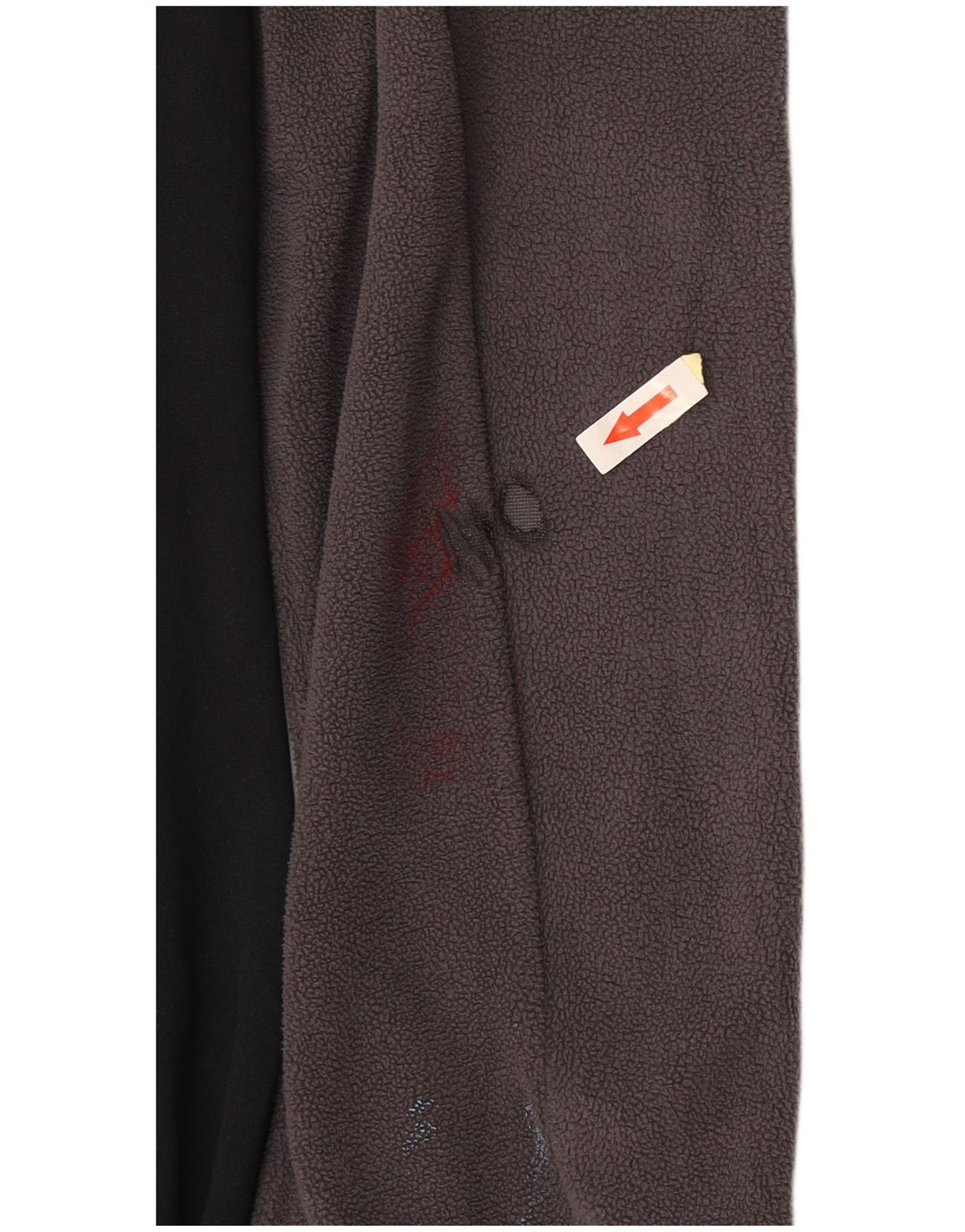 BKE Damen-Fleecejacke mit Kapuze, UK 14, mittelgraues Colourblock-Polyester