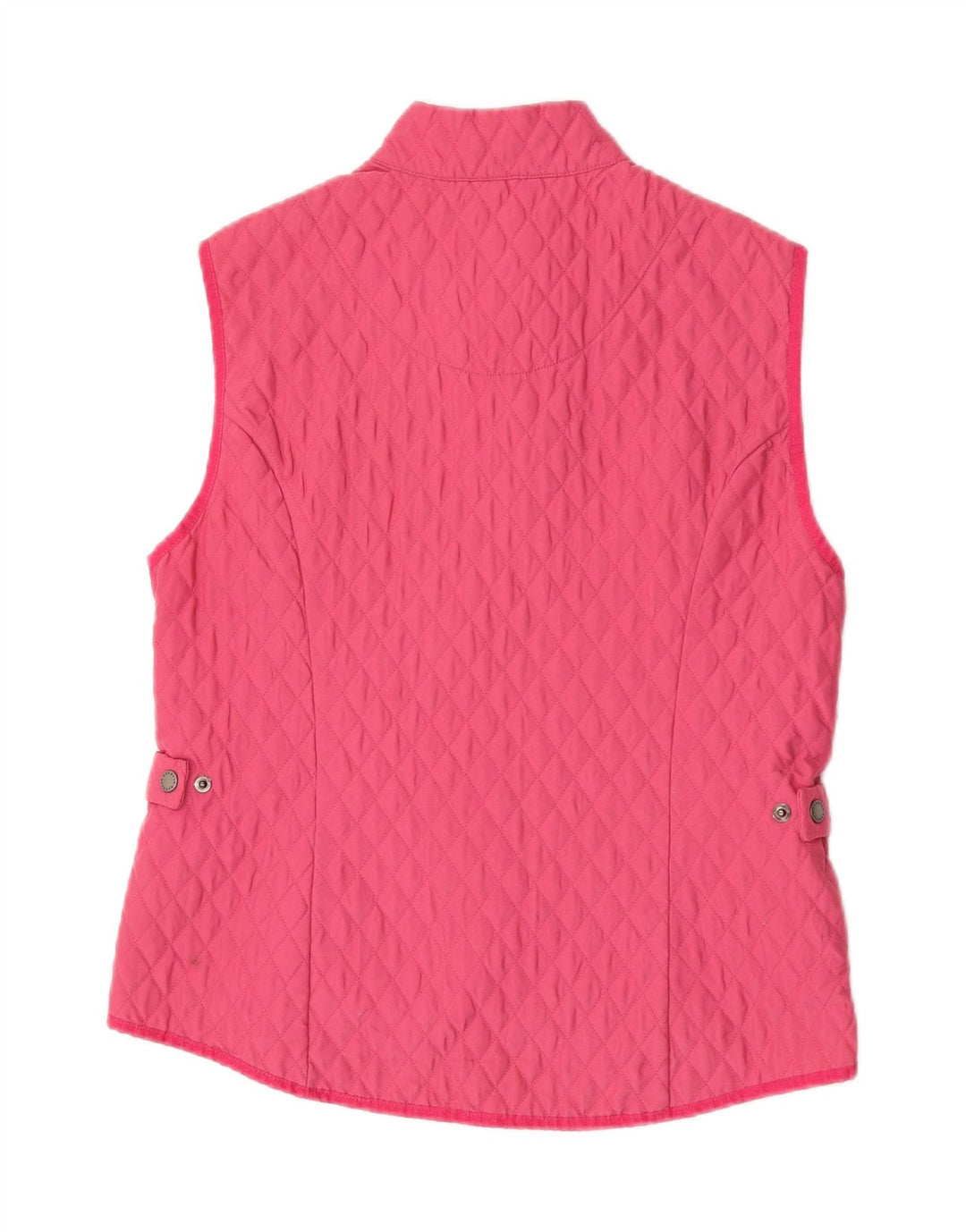 Barbour Damen Steppweste UK 12 Mittelrosa Polyester