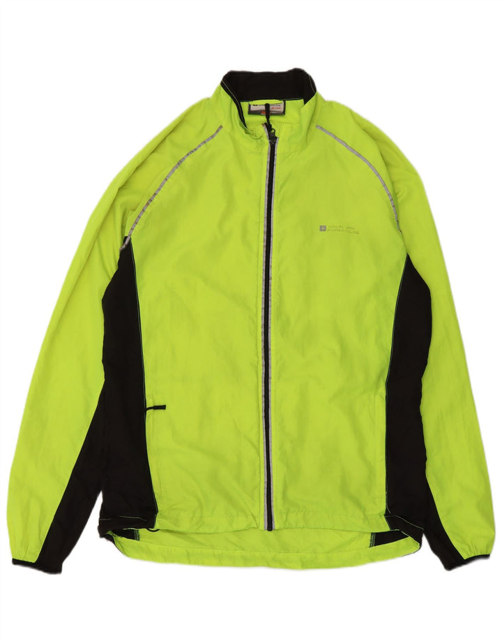 Mountain Warehouse Herren-Regenjacke, UK 38, Mittelgelb, Farbblock