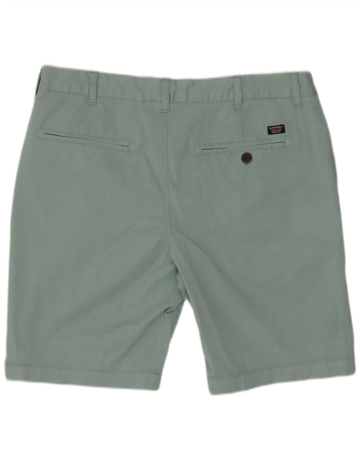 SUPERDRY Herren-Chinoshorts W36, Größe L, Blau, Baumwolle