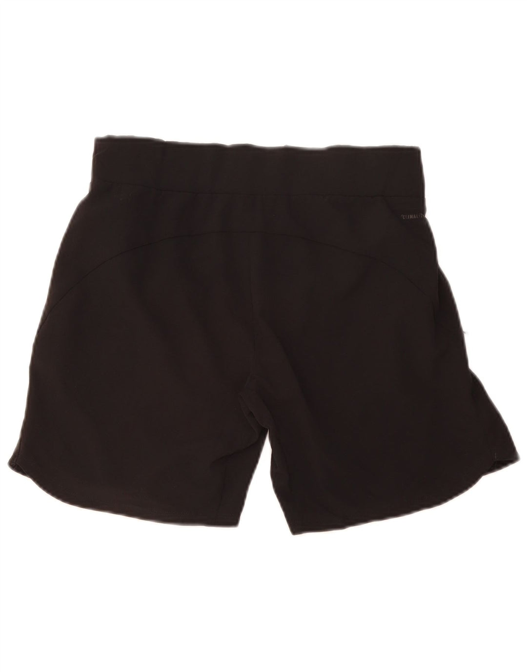 Adidas Damen Climalite Sport Shorts UK 10 Small Schwarz Polyester