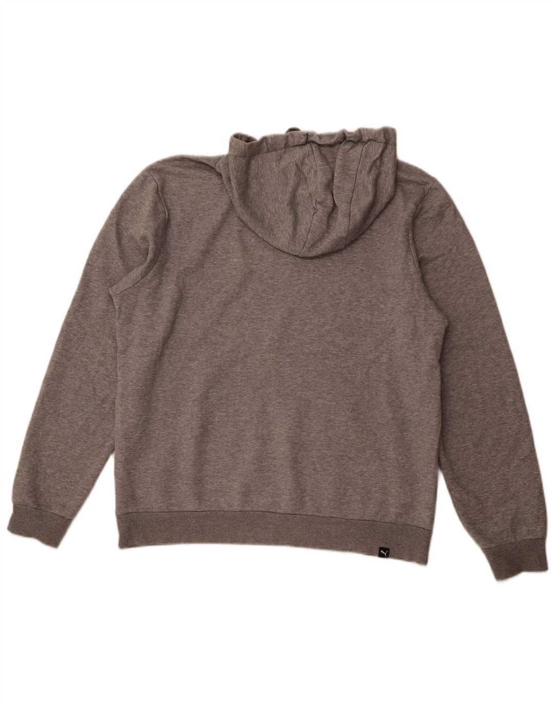 PUMA Herren Kapuzenpullover mittelgraue Baumwolle