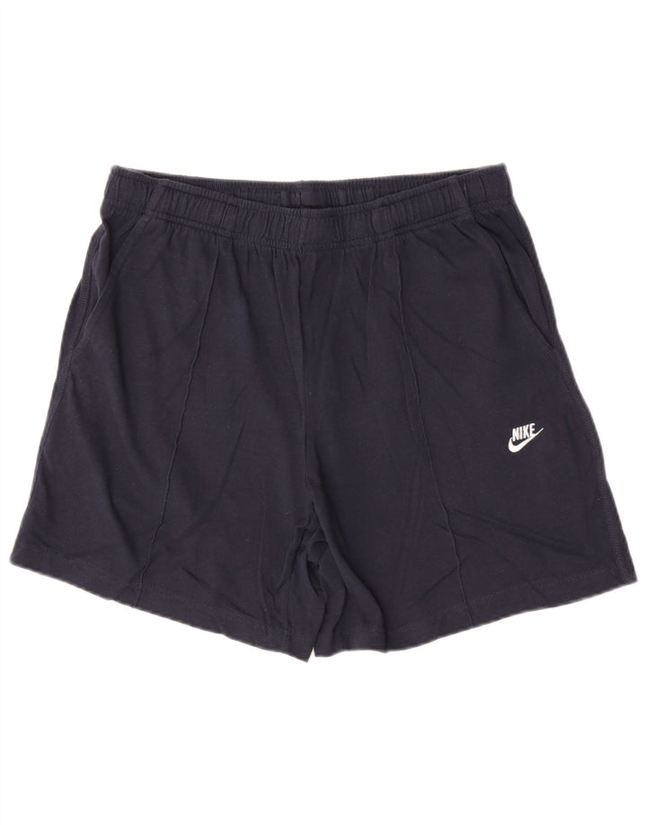 Nike Herren-Sportshorts XL aus marineblauer Baumwolle