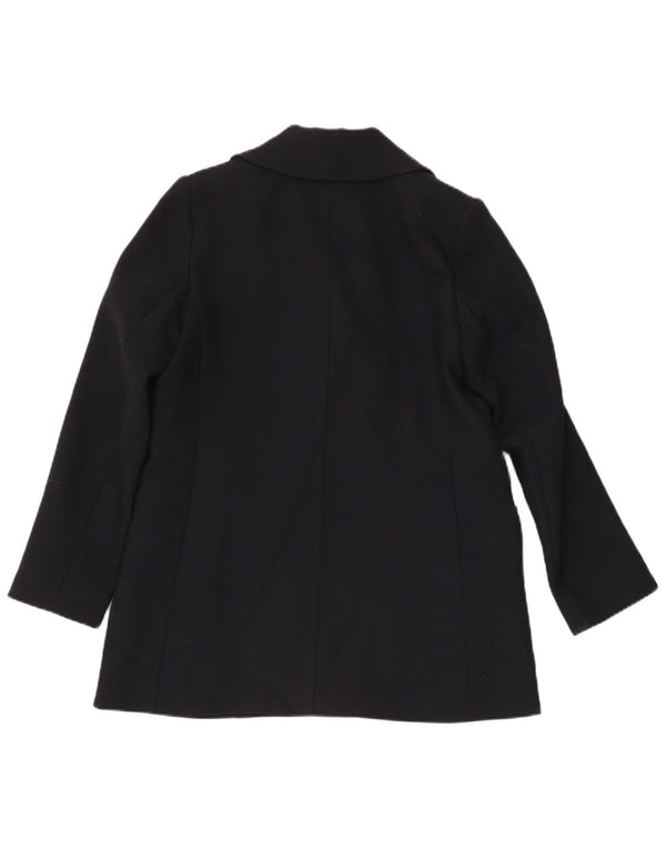 Hobbs Damen Pea Coat UK 12 Medium Marineblau Polyester