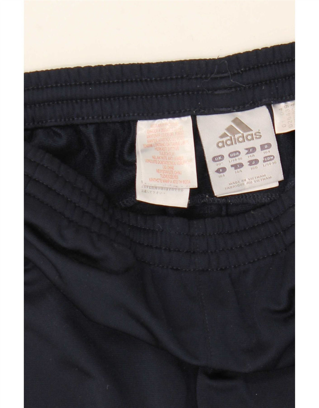 Adidas Trainingshose für Jungen, 13–14 Jahre, Marineblau, Polyester