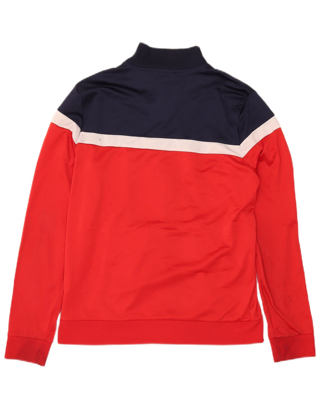 FILA Herren-Trainingsanzug-Oberteil, Jacke, klein, rot, Farbblock-Polyester