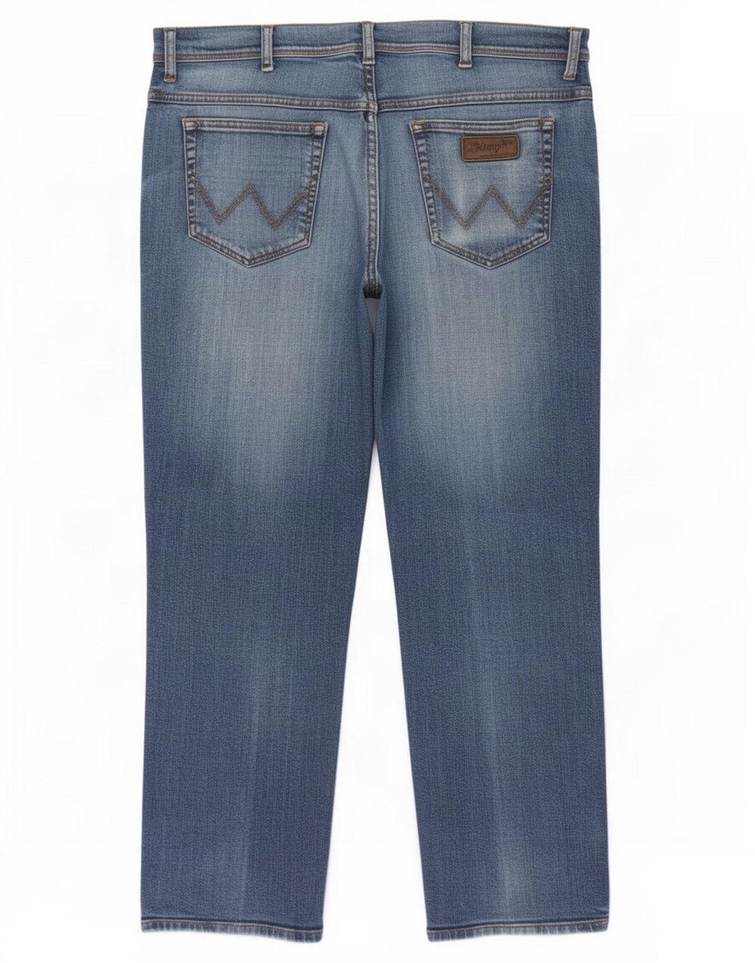 Wrangler Herren Texas Stretch Straight Jeans W40 L30 Blaue Baumwolle