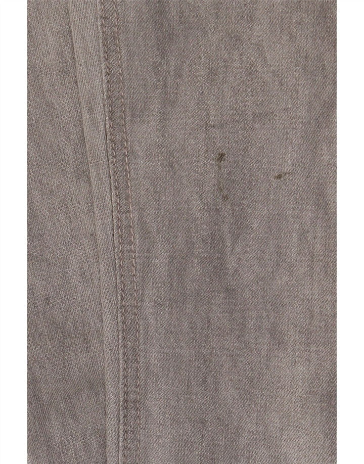 Cheap Monday Herren Straight Jeans W33 L34 Graue Baumwolle