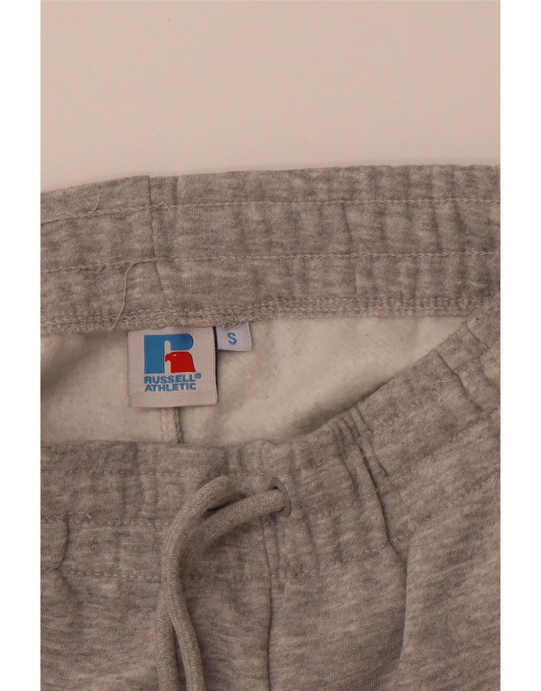 RUSSELL ATHLETIC Mens Graphic Tracksuit Trousers Small  Grey