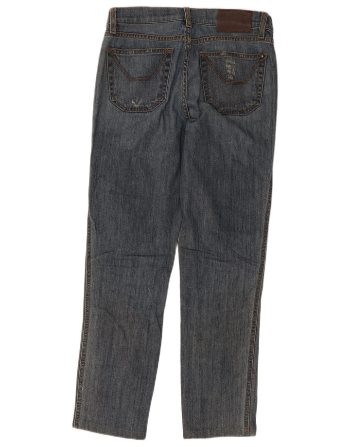 Jeckerson Damen Distressed Slim Jeans W26 L26 Blaue Baumwolle