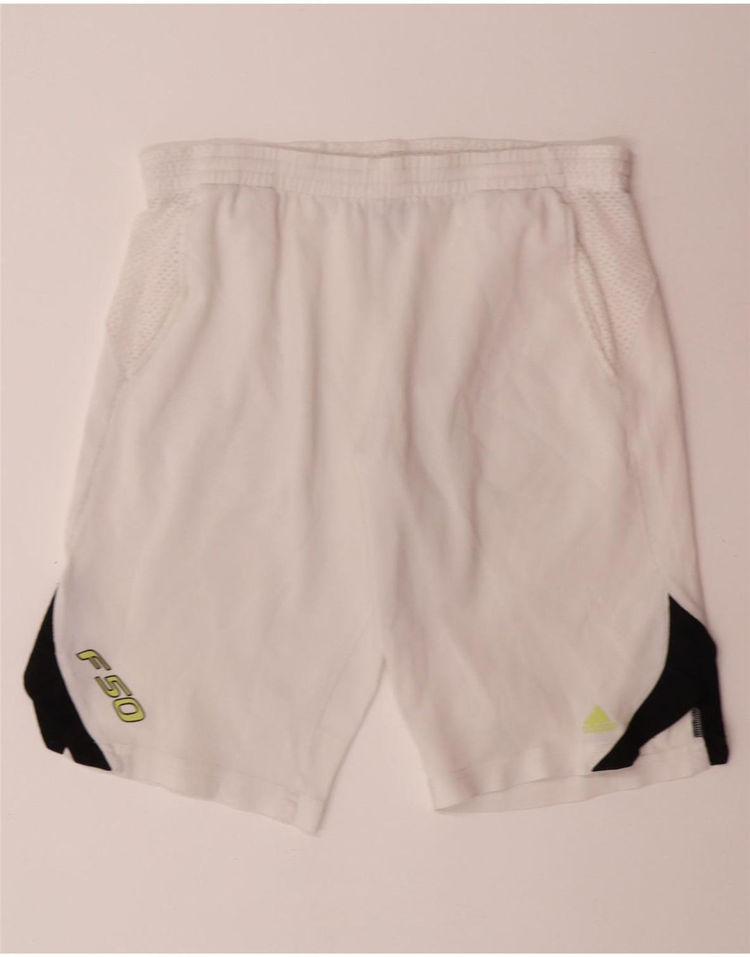 ADIDAS Herren Clima 365 Sportshorts Mittelweißes Colourblock-Polyester