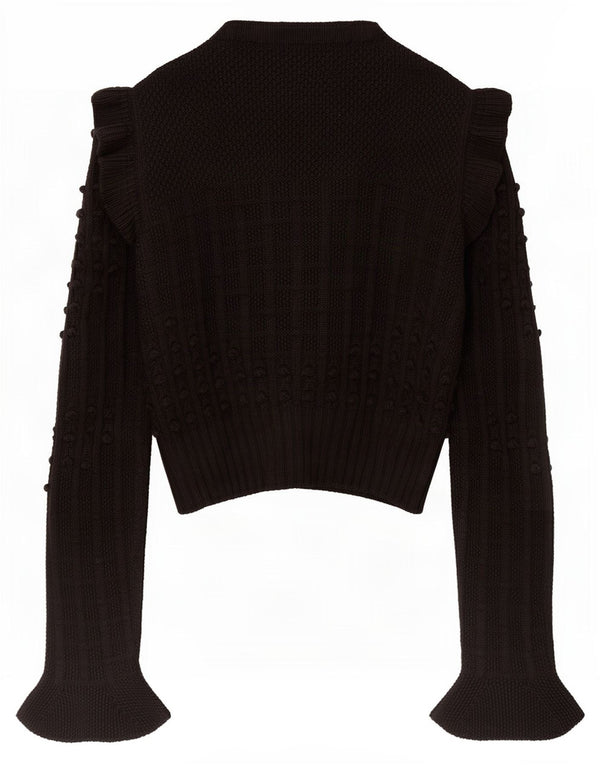 Philosphy Di Lorenzo Serafini Damen-Cardigan-Pullover UK 10 Small Schwarz