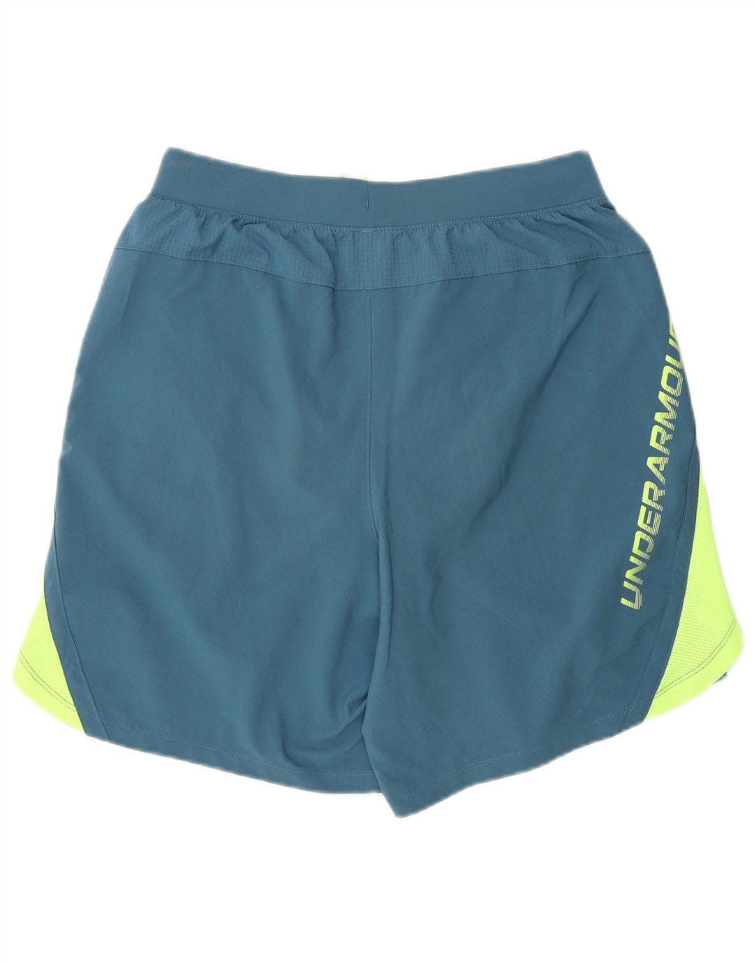 Under Armour Herren-Sportshorts aus mittelblauem Colourblock-Polyester