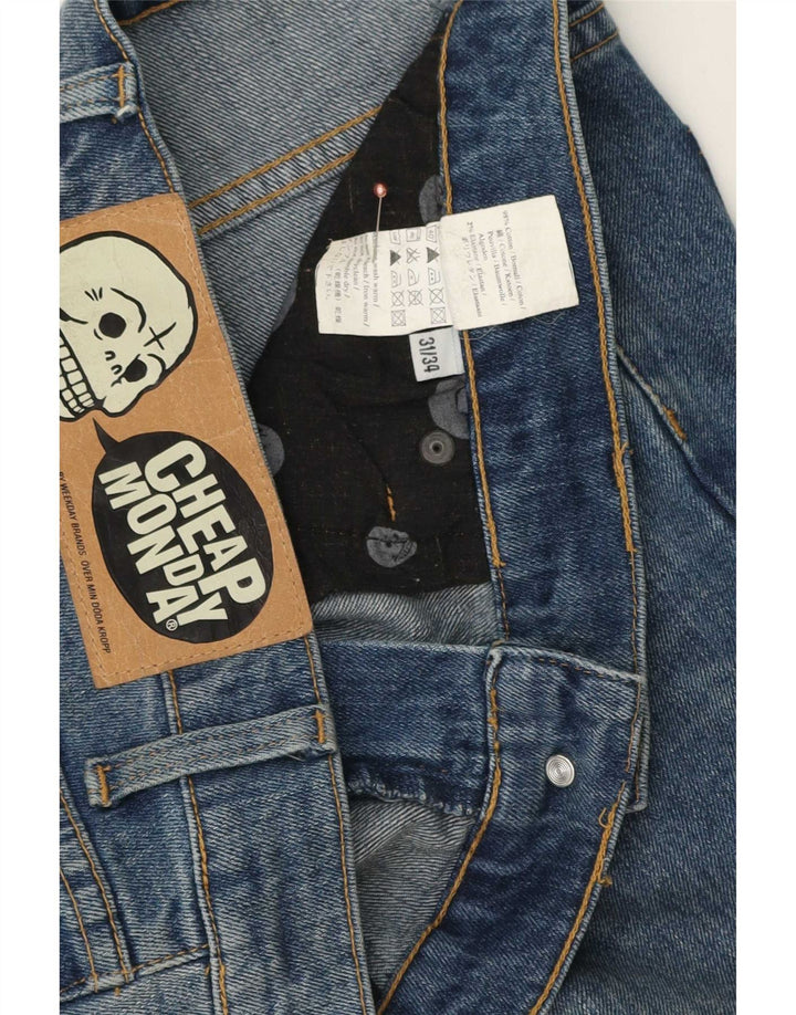 Cheap Monday Slim-Jeans für Herren, W31, L27, blaue Baumwolle