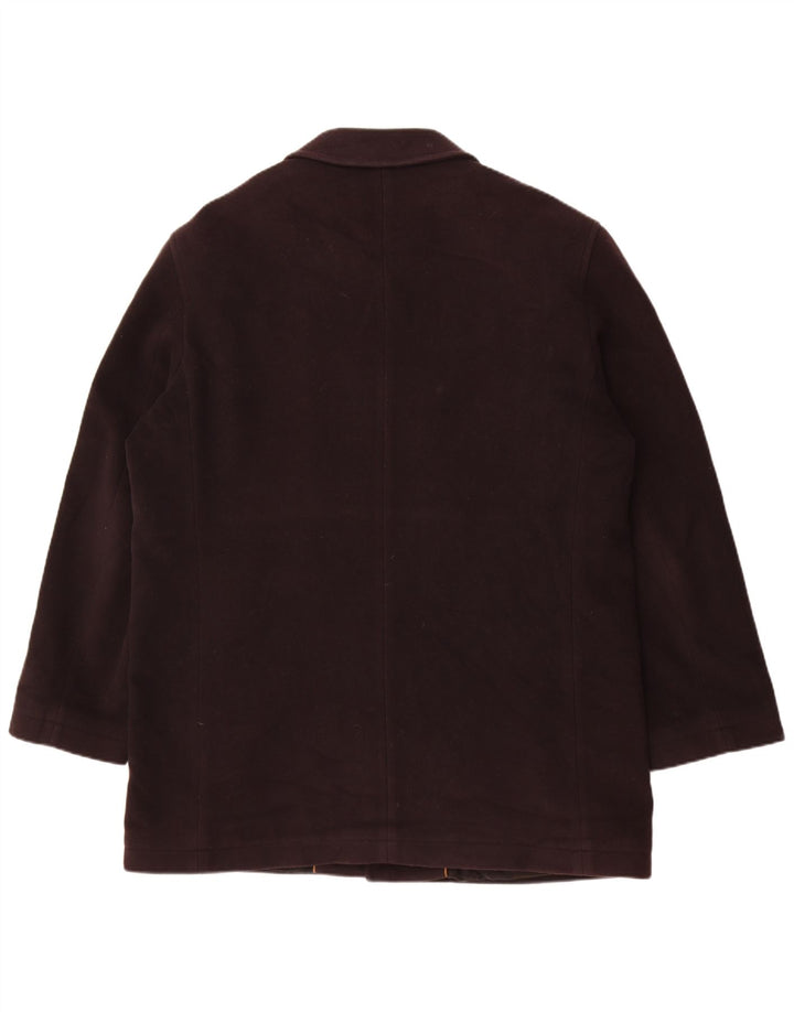 Douglas Herrenmantel IT 44 XS Marineblaue Wolle