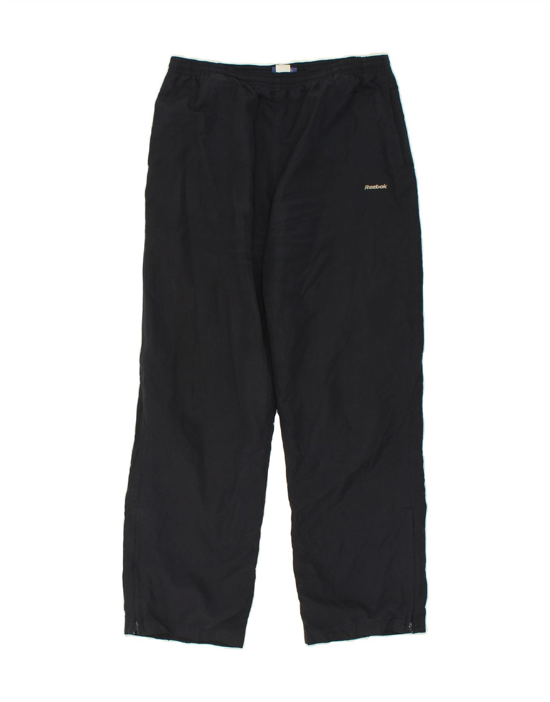 REEBOK Mens Tracksuit Trousers Medium Navy Blue Polyester Vintage Reebok and Second-Hand Reebok from Messina Hembry 