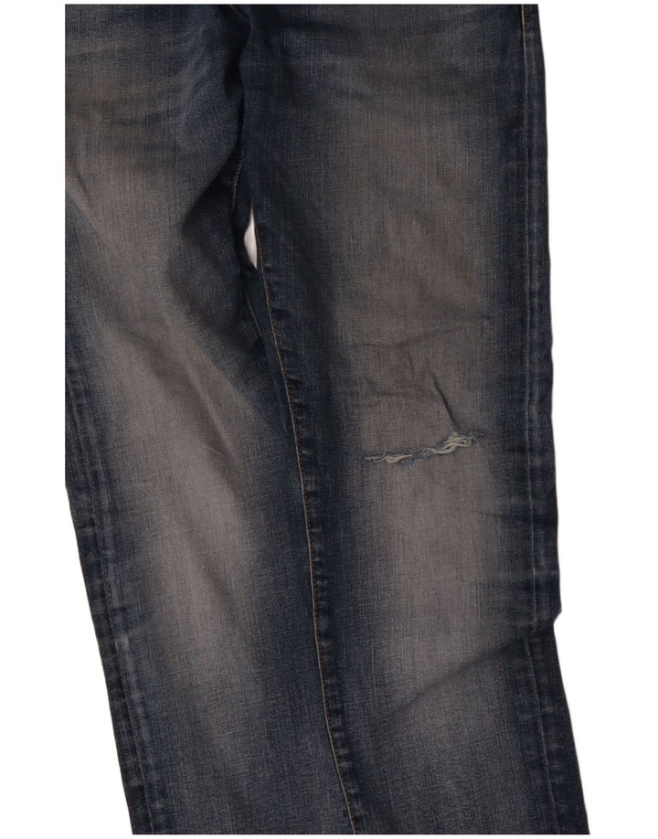 JACK & JONES Herren GLENN Slim Jeans W28 L28 Marineblaue Baumwolle