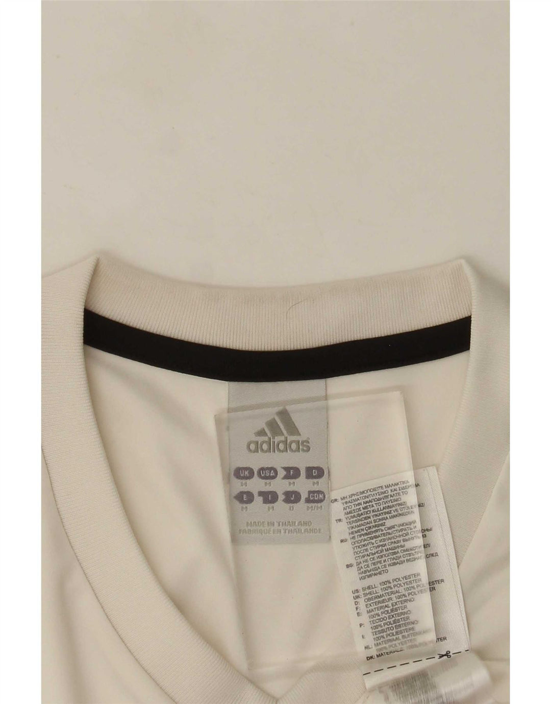 Adidas Herren Climalite T-Shirt Top Mittelweißes Polyester