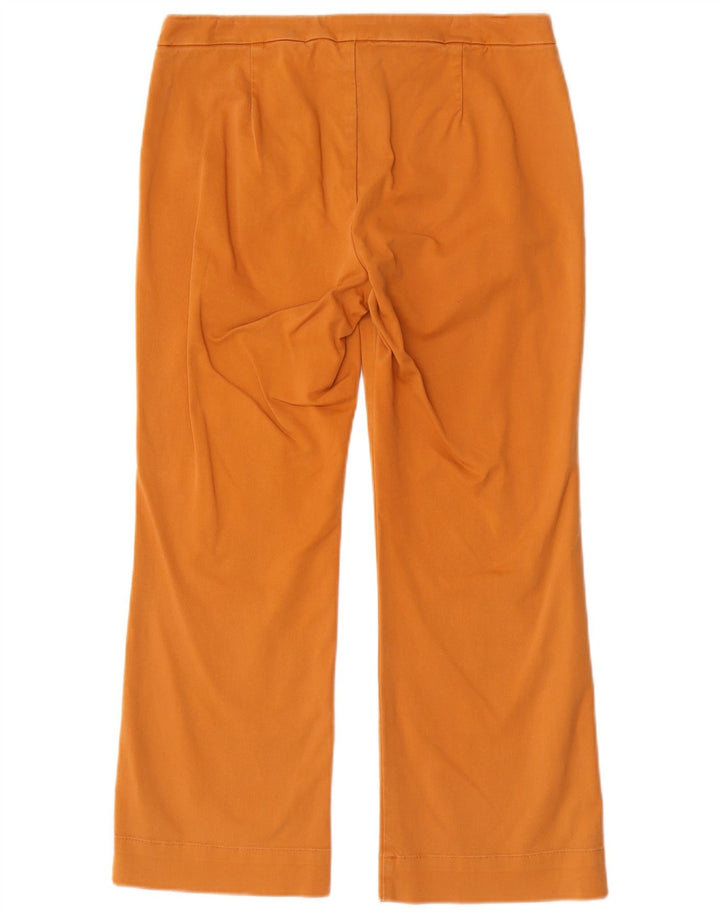 Marella Damen EMME Bootcut Chino Hose W30 L26 Orange