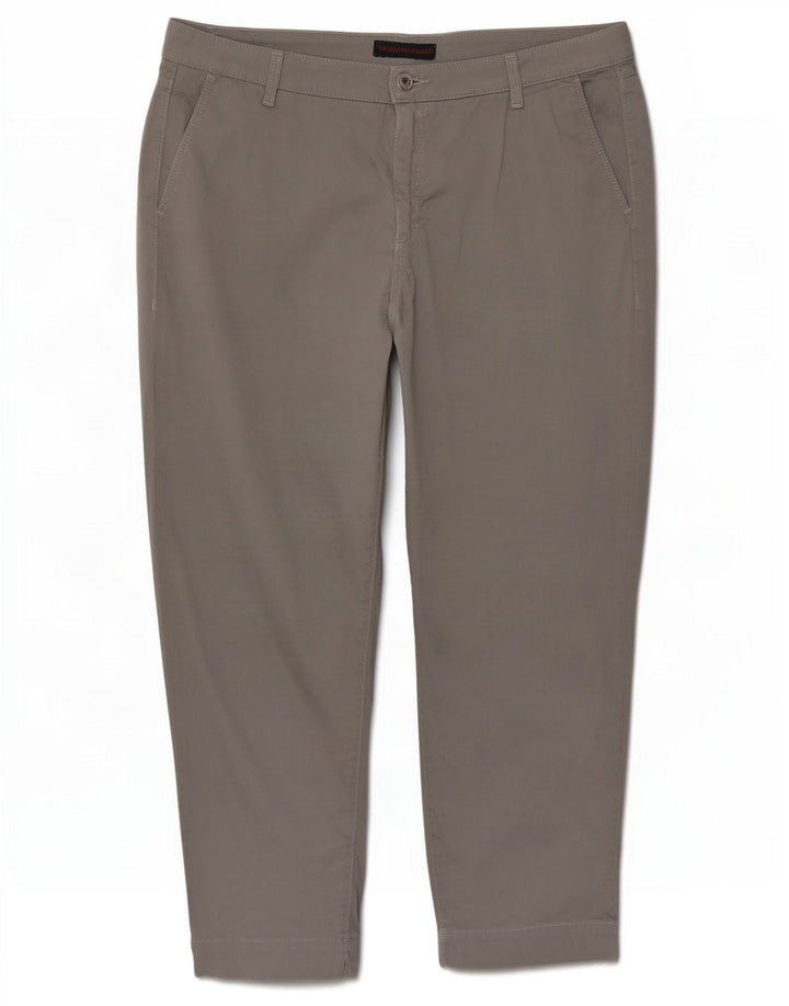 Trussardi Kurz geschnittene Damenhose W34 L24 Grau