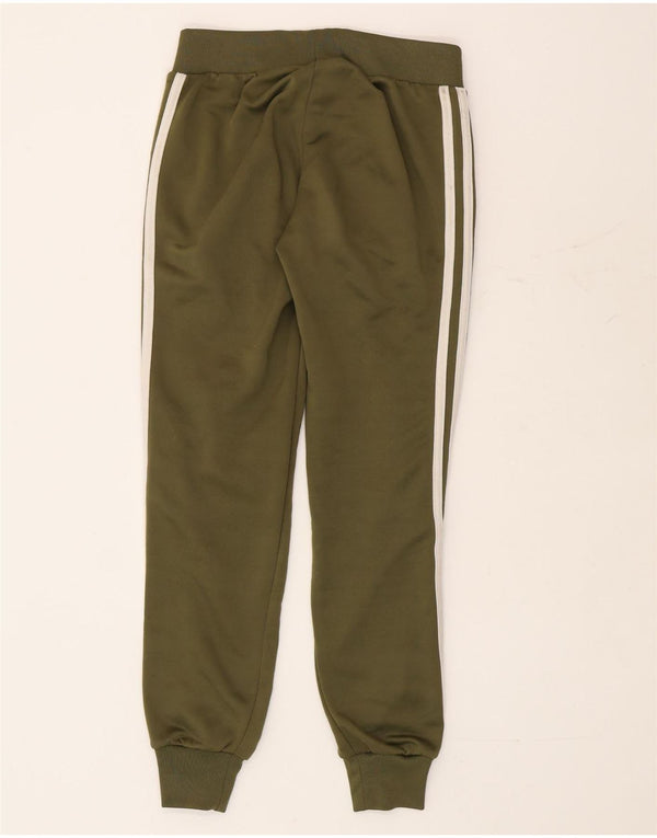 Adidas Damen Trainingshose Jogger UK 6 XS Grün Polyester