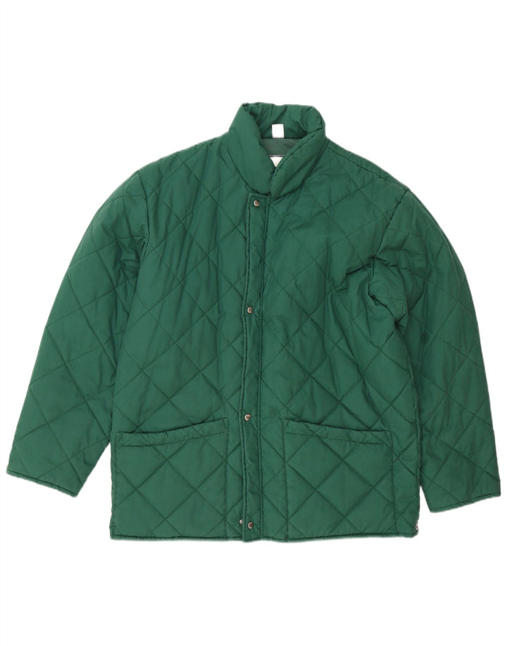 Fila Herren Magic Line Liner gepolsterte Jacke IT 50 Large Grün Polyester