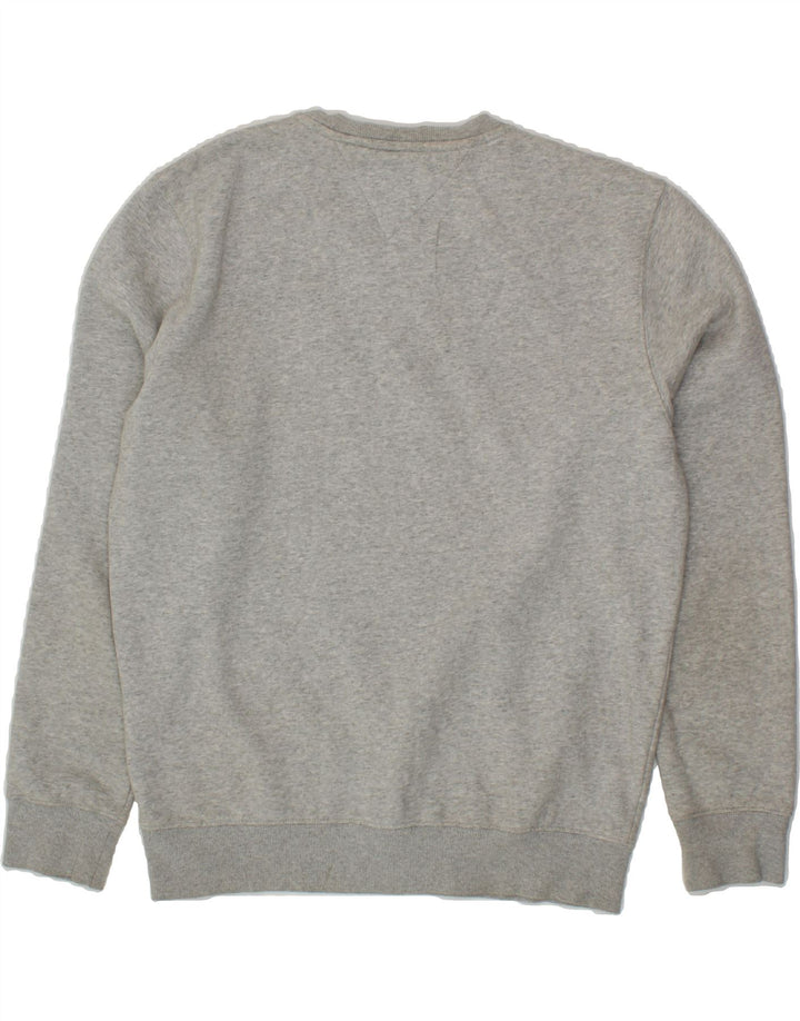 TOMMY HILFIGER Mens Sweatshirt Jumper Medium Grey Cotton Vintage Tommy Hilfiger and Second-Hand Tommy Hilfiger from Messina Hembry 