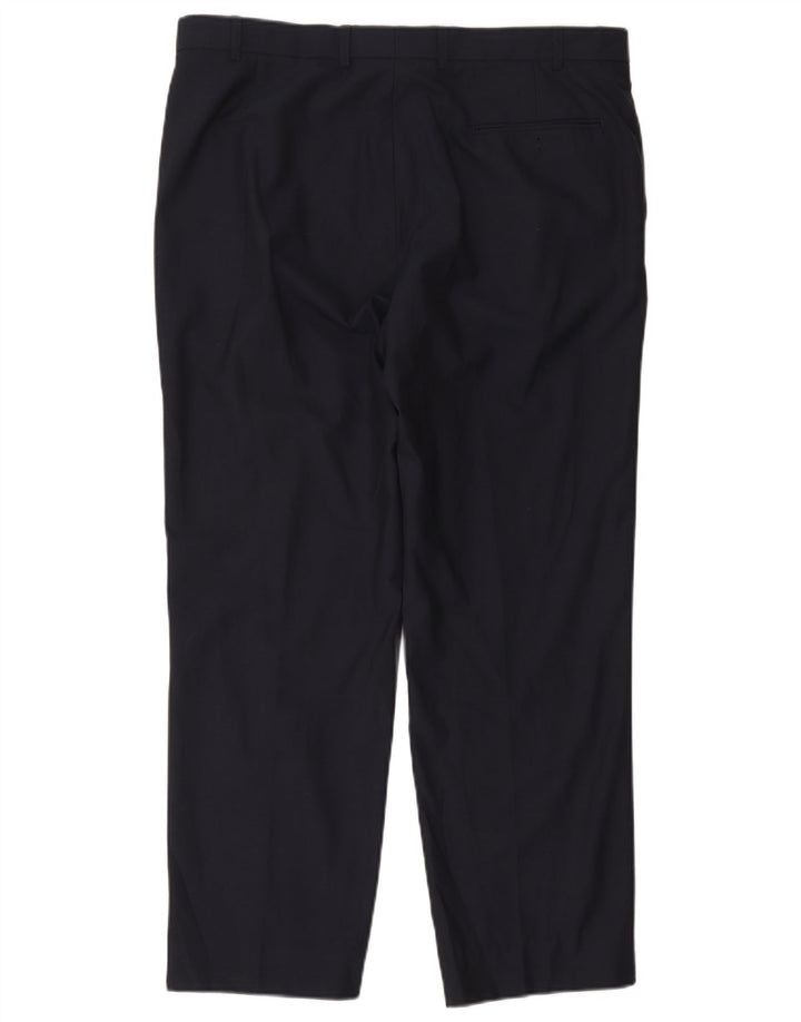 Marks & Spencer Herren Autograph Gerade Anzughose W38 L35 Marineblau