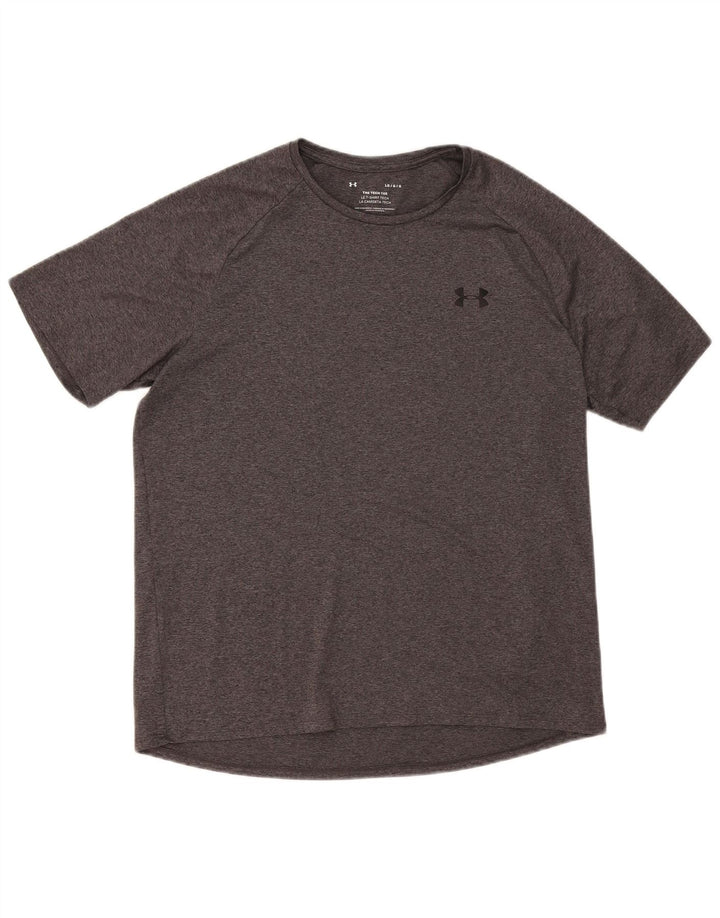 Under Armour Herren T-Shirt Top Large Grau meliert