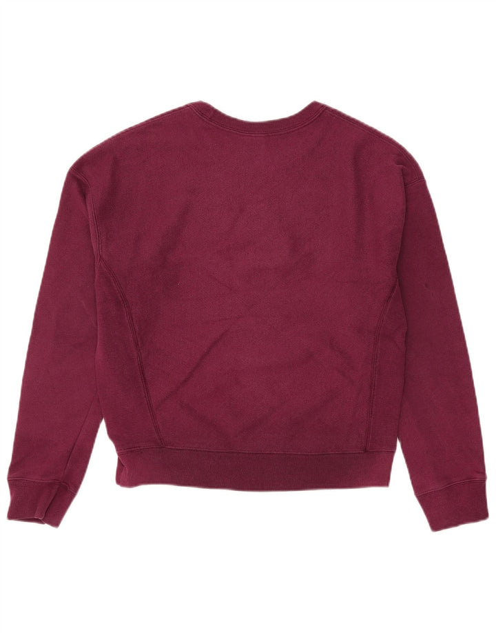 Champion Damen-Sweatshirt in Übergröße, Gr. 10, Größe S, Burgunderrot, Baumwolle