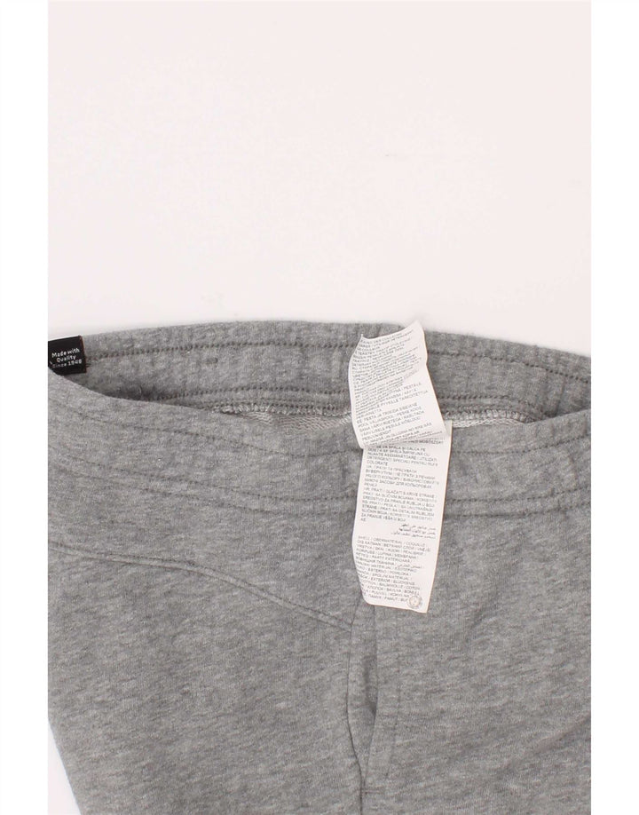 Puma Jungen Sportshorts 7–8 Jahre graue Baumwolle