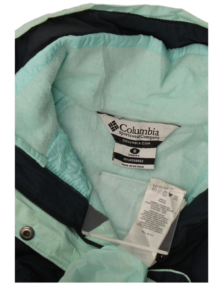 Columbia Damen Bugaboo Windjacke UK 10 Small Marineblau