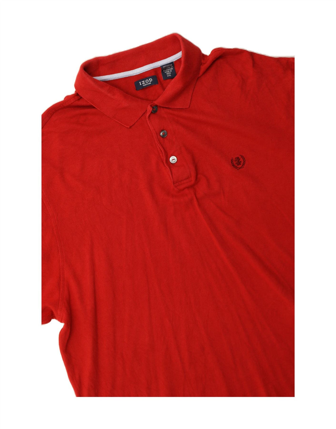 IZOD Mens Polo Shirt 2XL Red Vintage Izod and Second-Hand Izod from Messina Hembry 
