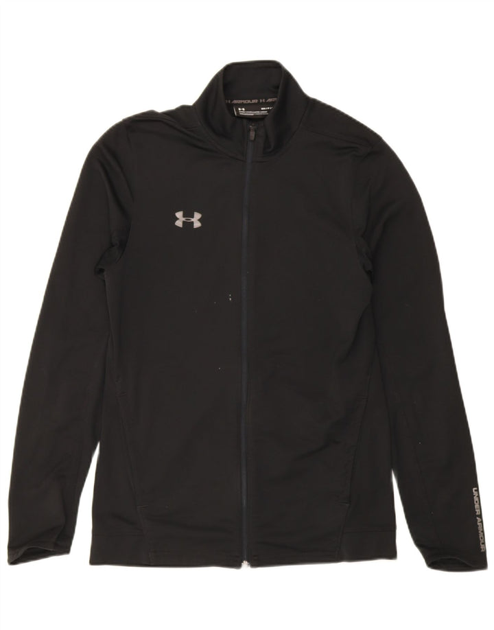 Under Armour Herren-Trainingsanzug-Oberteil, Jacke, Größe S, Schwarz, Polyester