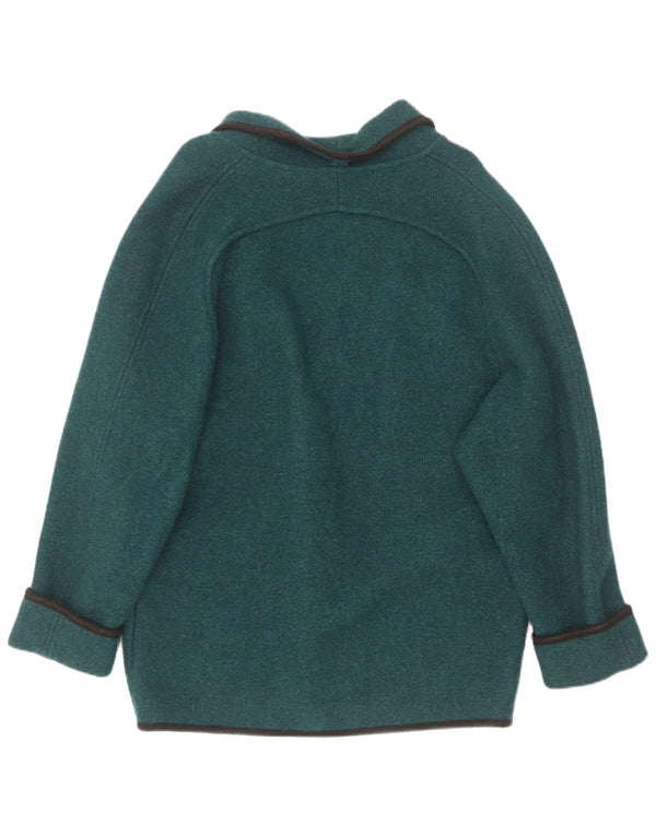 Vintage Damen übergroße zweireihige Blazerjacke EU 38 Mittelgrün