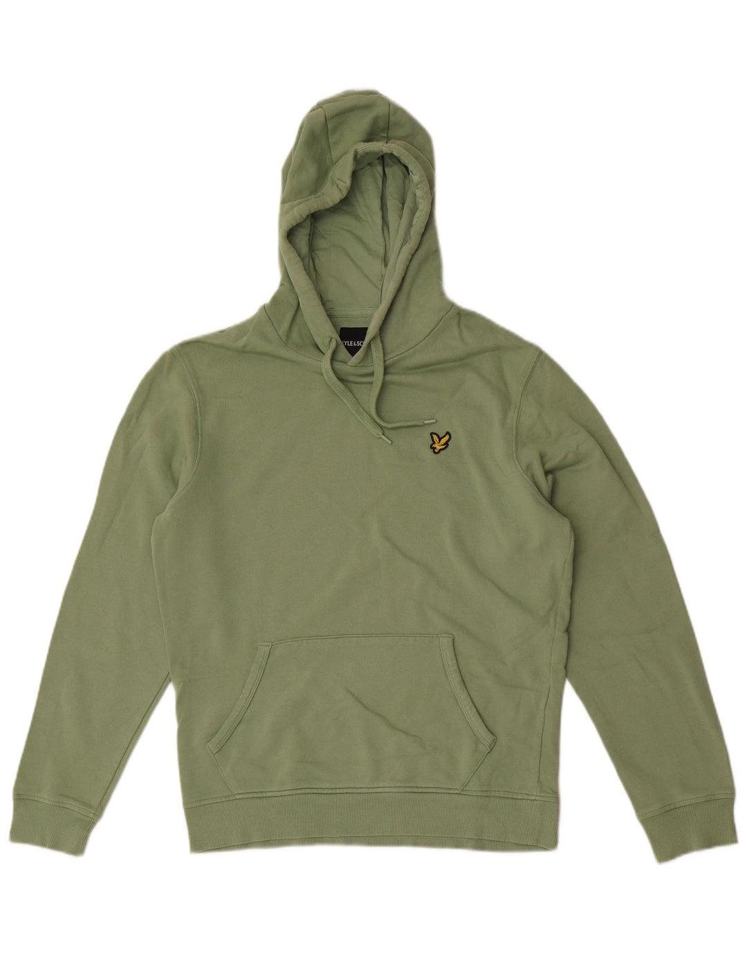 Lyle & Scott Herren Kapuzenpullover aus mittelgrüner Baumwolle