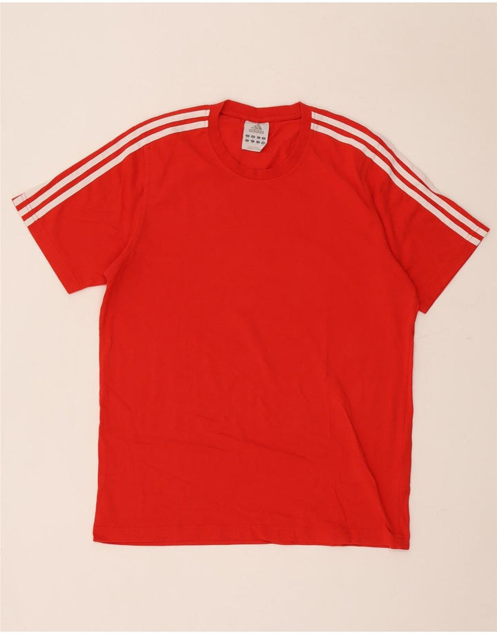 Adidas Herren T-Shirt Top UK 40/42 Medium Rot