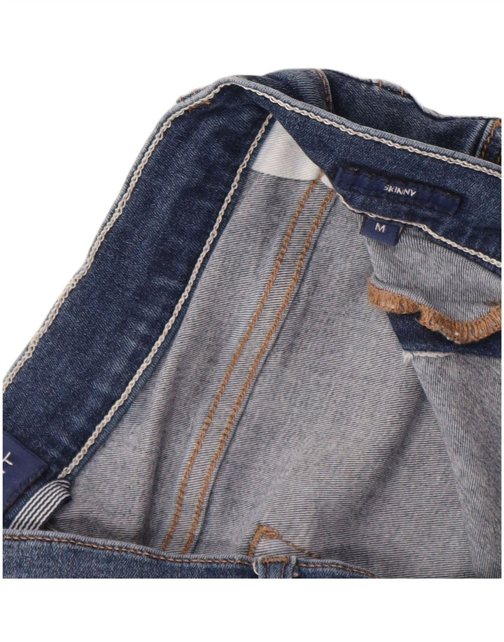 Gant Damen Skinny Jeans Medium W28 L30 Blaue Baumwolle