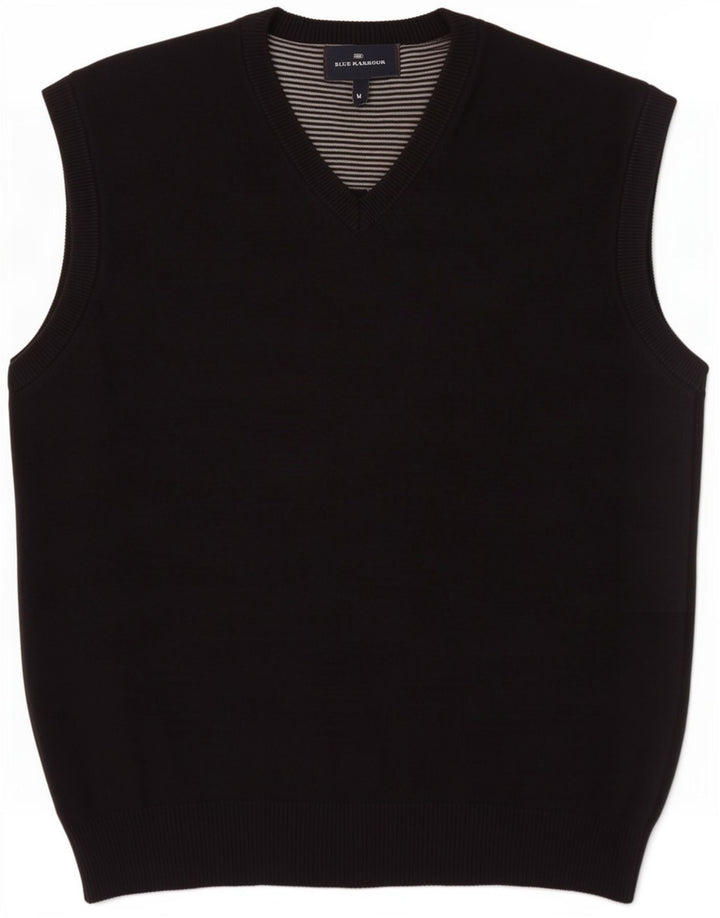 Marks & Spencer Herren-Tanktop „Harbor“, mittelblau, Baumwolle, Blau