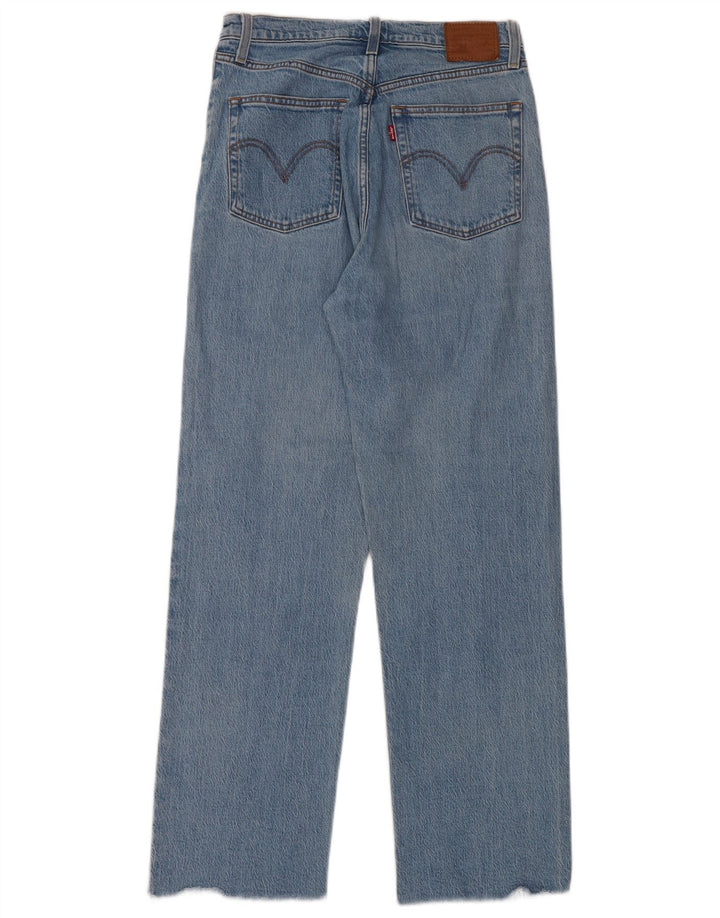 Levi's Damen Ribcage Straight Jeans W29 L30 Blau