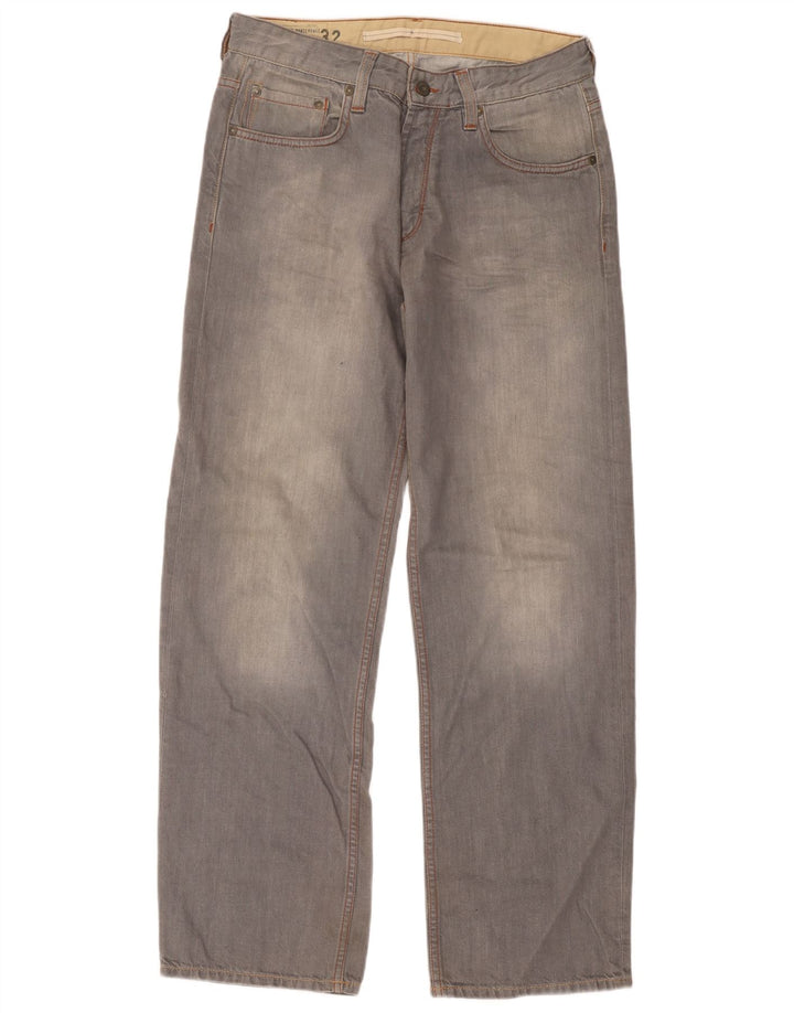 Timberland Herren Straight Jeans W32 L31 Grau