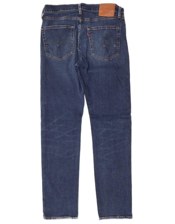 LEVI'S Herren 502 Tapered Jeans W32 L32 Blaue Baumwolle