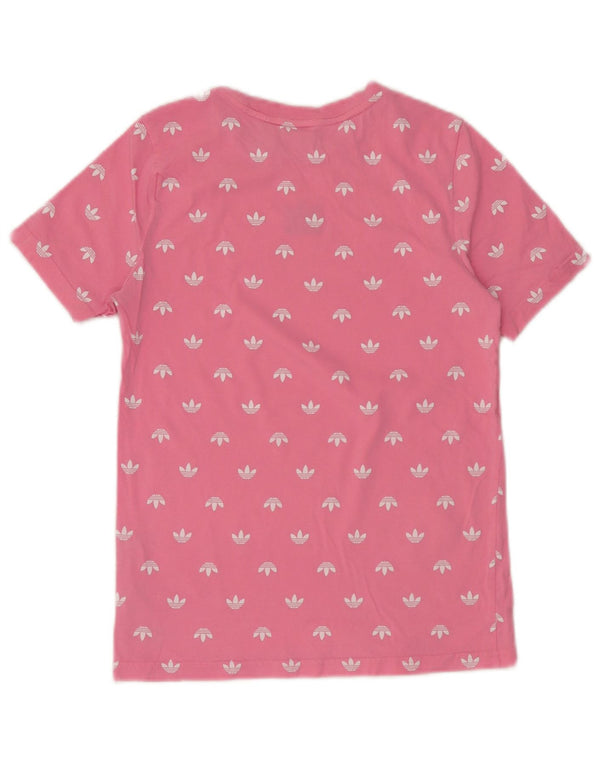 Adidas Mädchen Grafik T-Shirt Top 12–13 Jahre rosa Baumwolle
