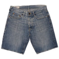 Gas Damen Jeansshorts W29 mittelblaue Baumwolle