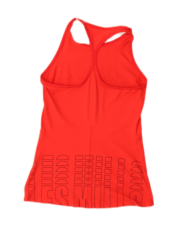 REEBOK Damen Bodypump Graphic Tank Top UK 4/6 XS Rot