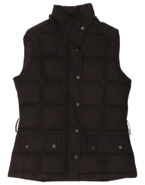 Barbour Damen Wattierte Weste UK 10 Small Schwarz