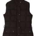 Barbour Damen Wattierte Weste UK 10 Small Schwarz